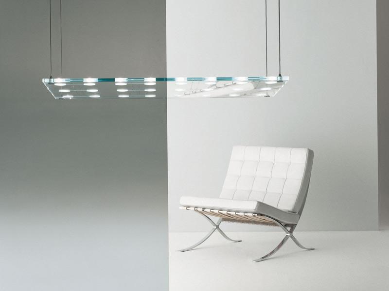 SOSPESA Glass pendant lamp