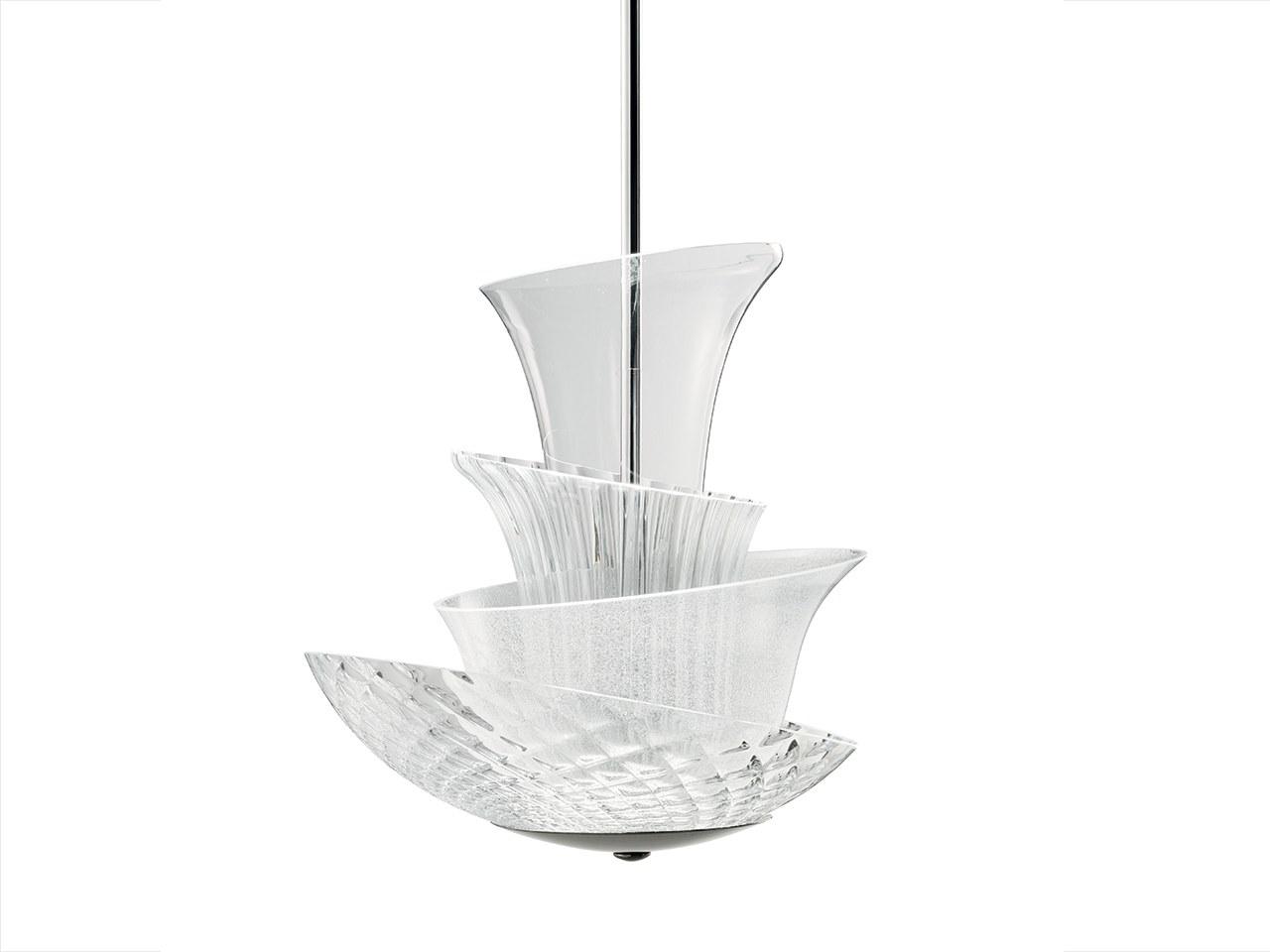 TREVI LED blown glass pendant lamp