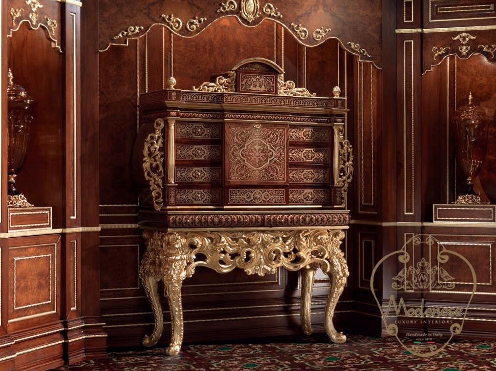 14640 Wooden highboard with drawers