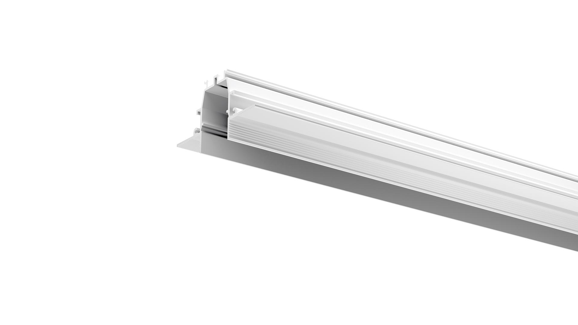 BRIGHT LINE Aluminium linear lighting profile for LED modules