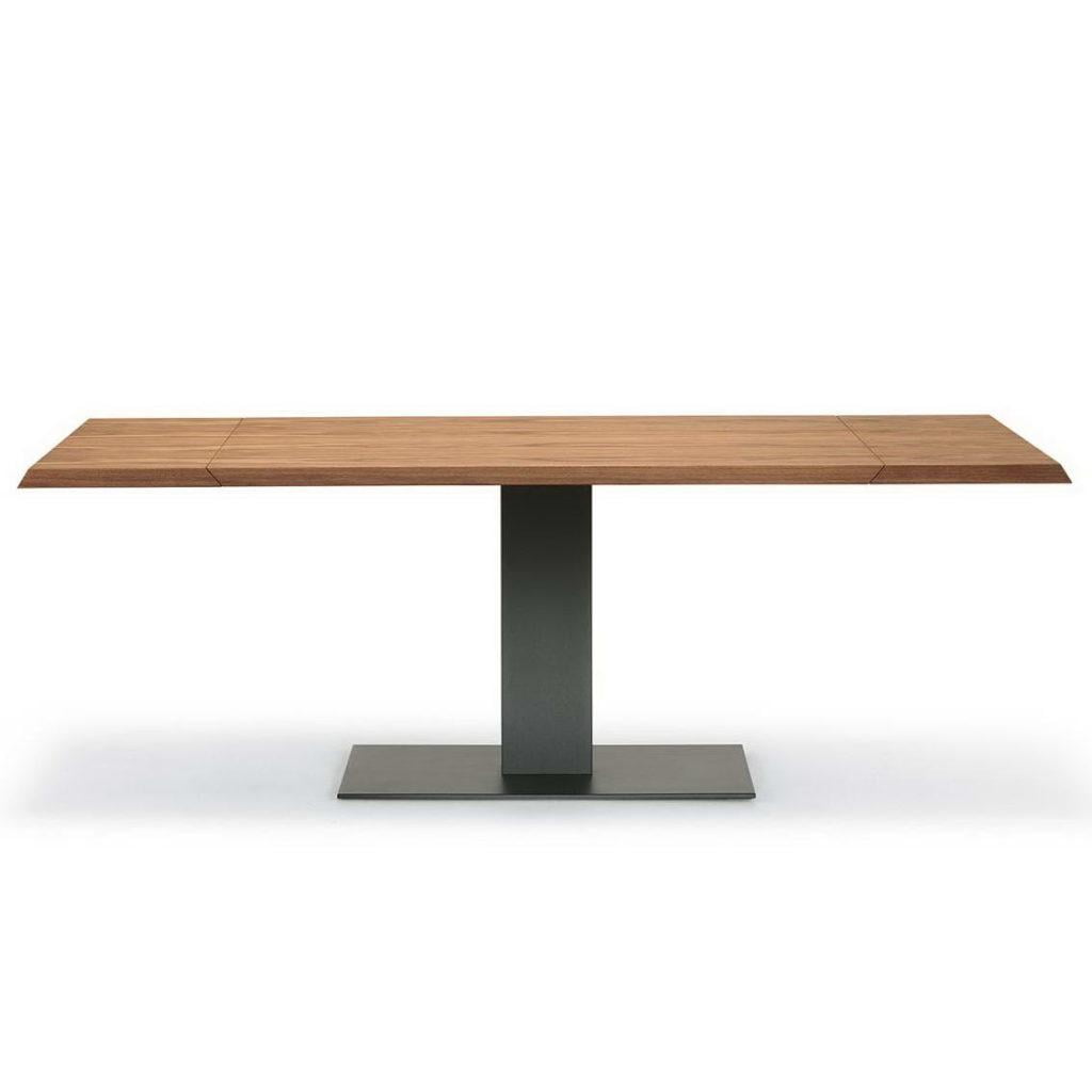ELVIS WOOD DRIVE Rectangular veneer table