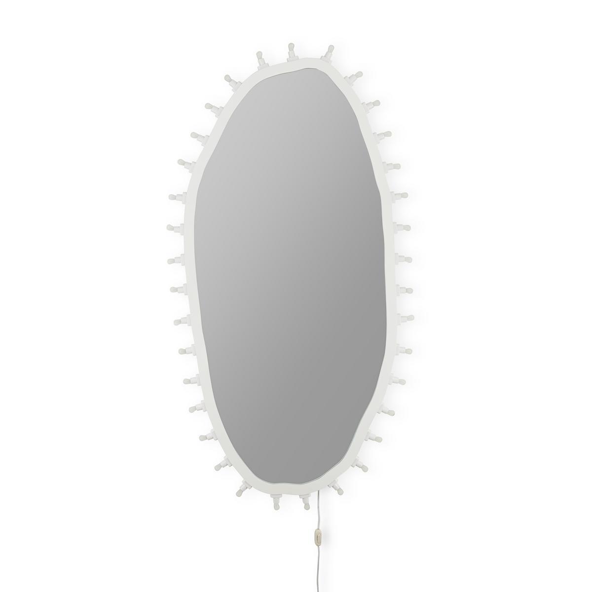 LUMINAIRE BIG Wall-mounted mirror with integrated lighting