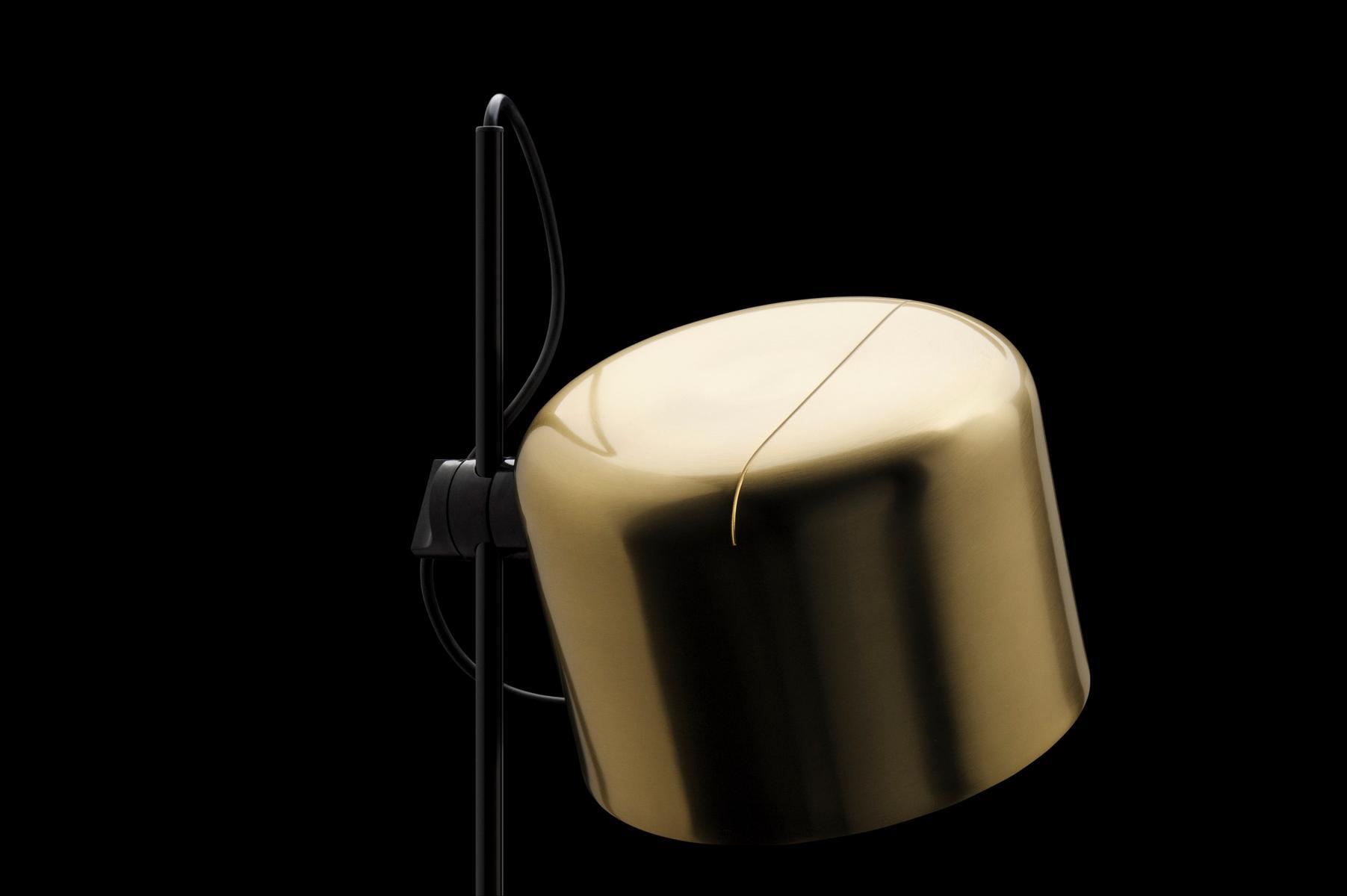 COUPÉ - GOLD Direct light adjustable floor lamp