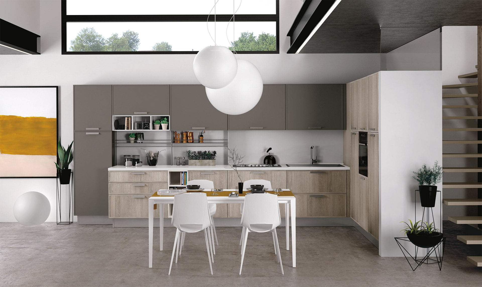 REWIND Melamine kitchen