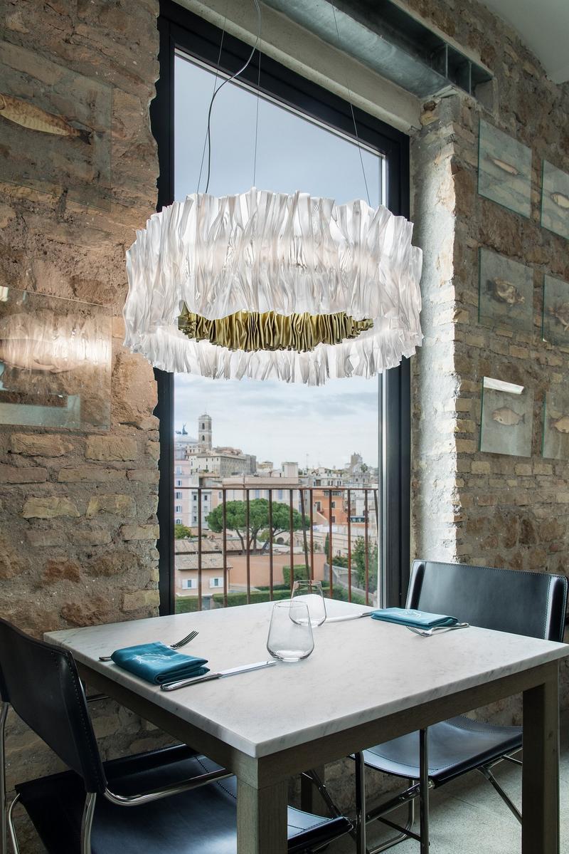ACCORDÉON Lentiflex® and Goldflex® LED pendant lamp