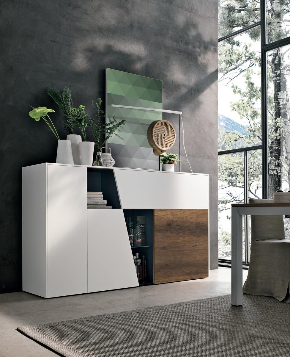 DIAGONAL Sideboard with doors