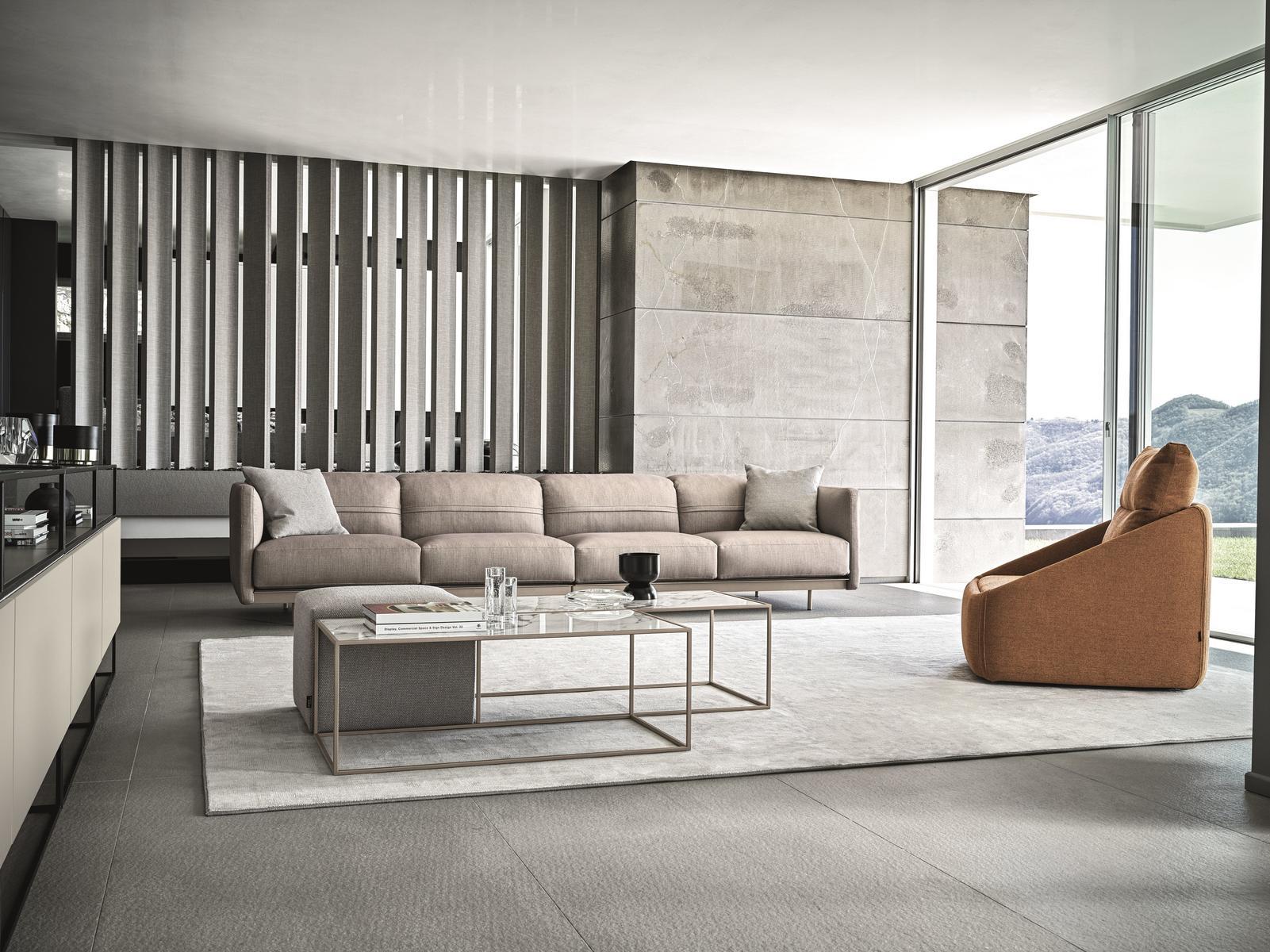 ARLOTT HIGH Sectional fabric sofa
