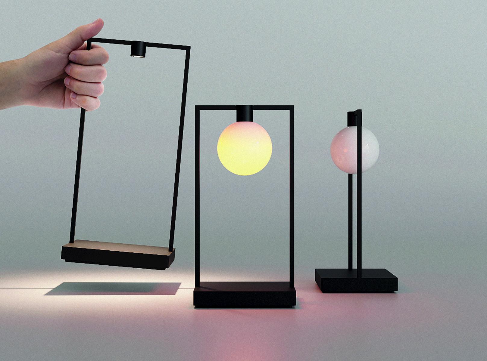 CURIOSITY Cordless table lamp