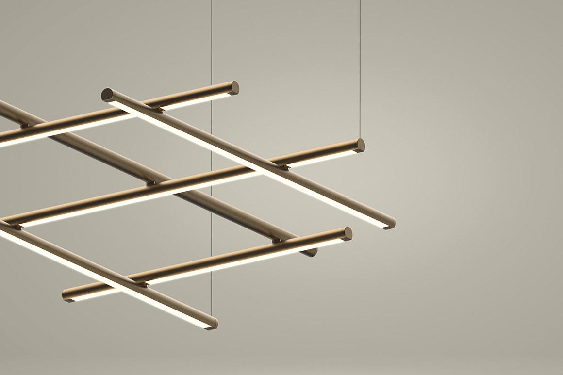 HILOW LED aluminium pendant lamp