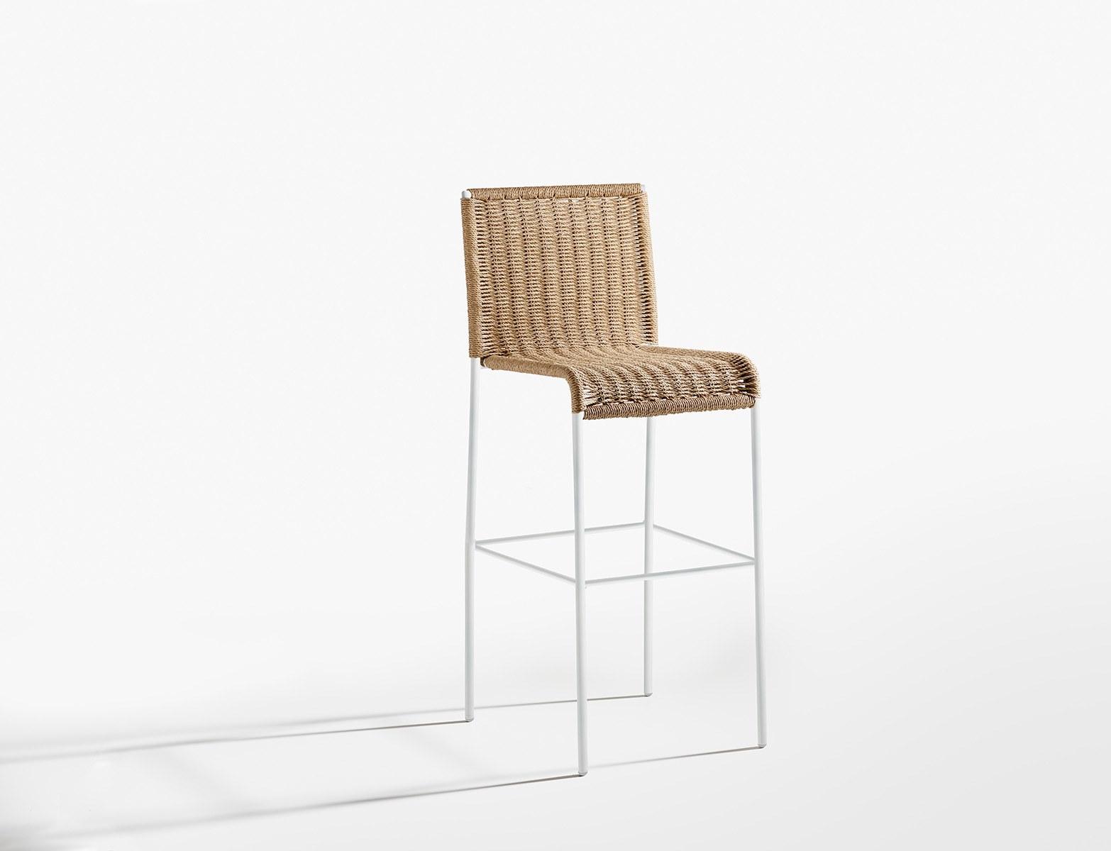 AGRA High rope stool with footrest