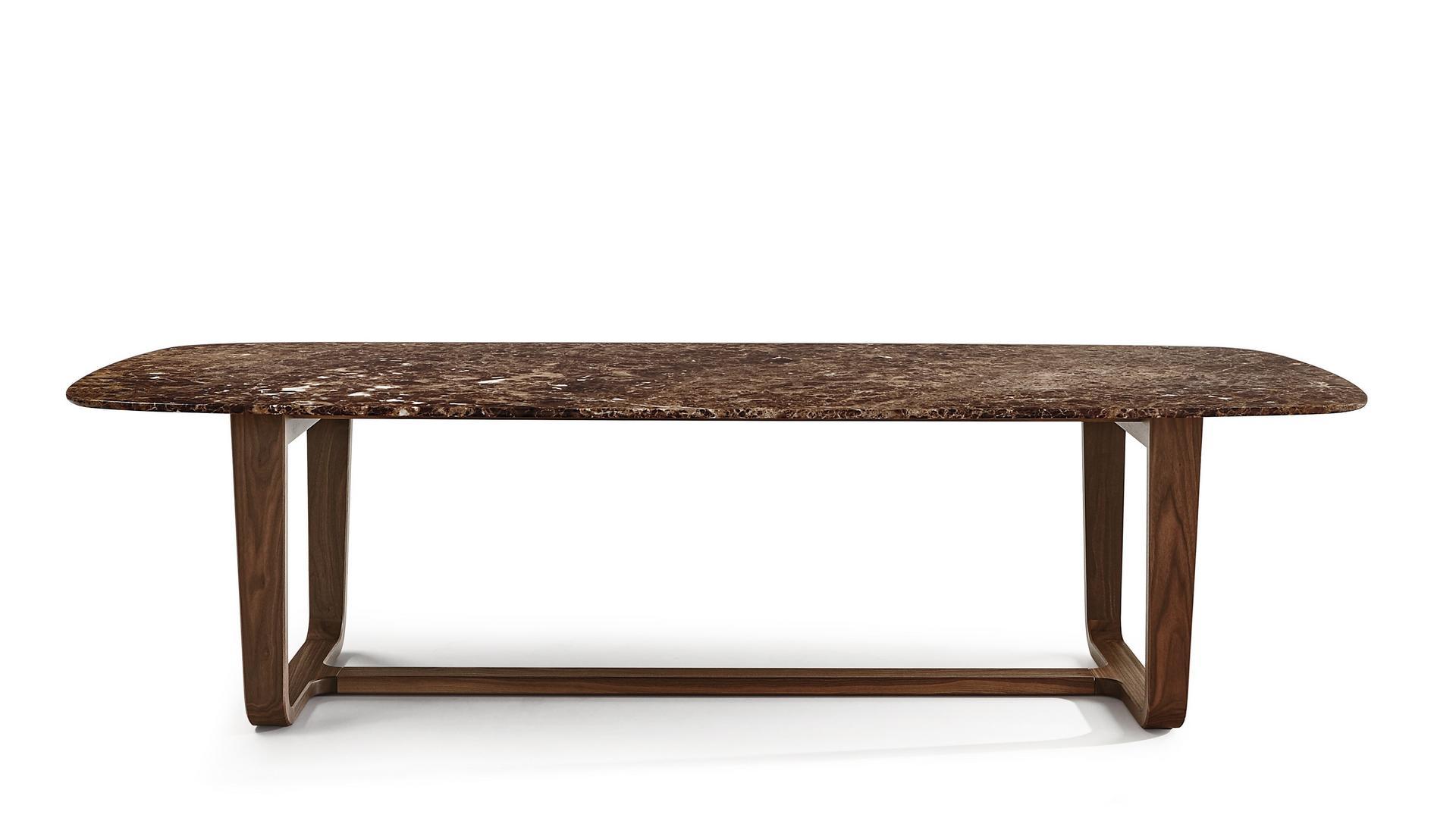 MEDLEY Oval marble living room table