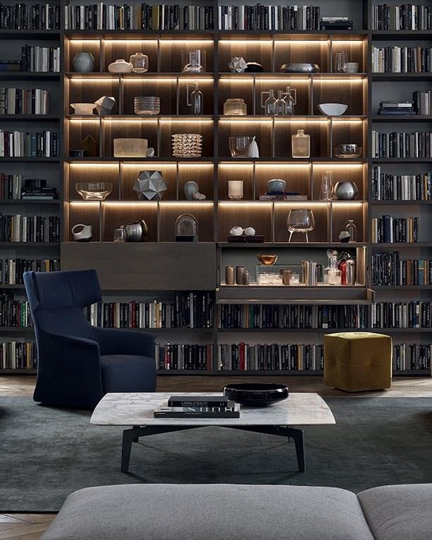 SANTA MONICA HOME Wing armchair with armrests