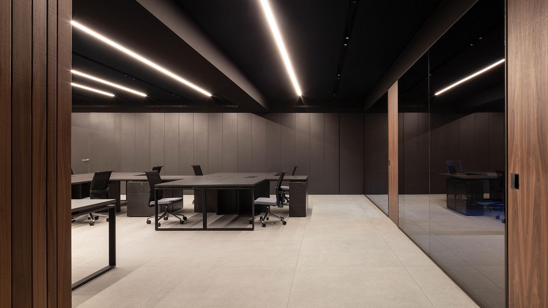 FIFTY HO SURFACE CUSTOM LED aluminium ceiling lamp