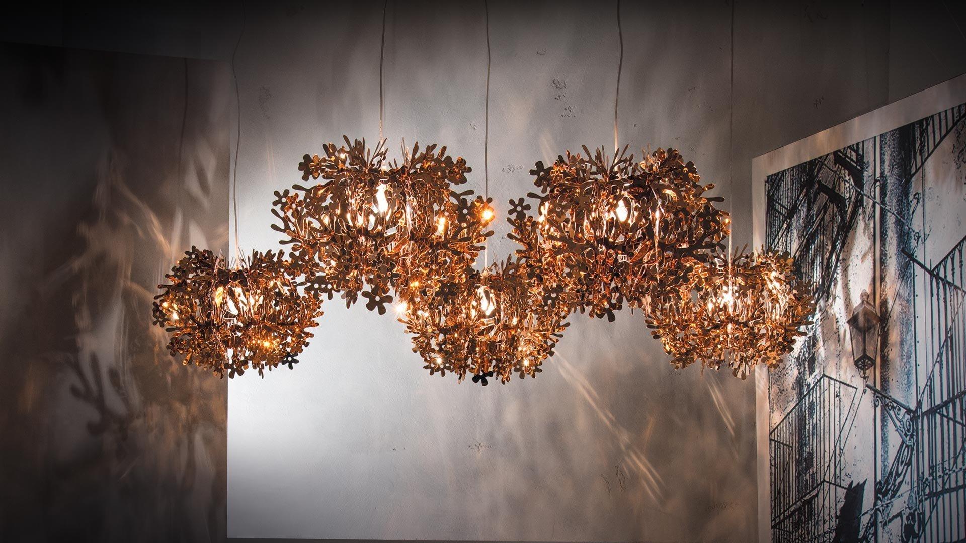 FIORELLA MINI COPPER Copperflex pendant lamp