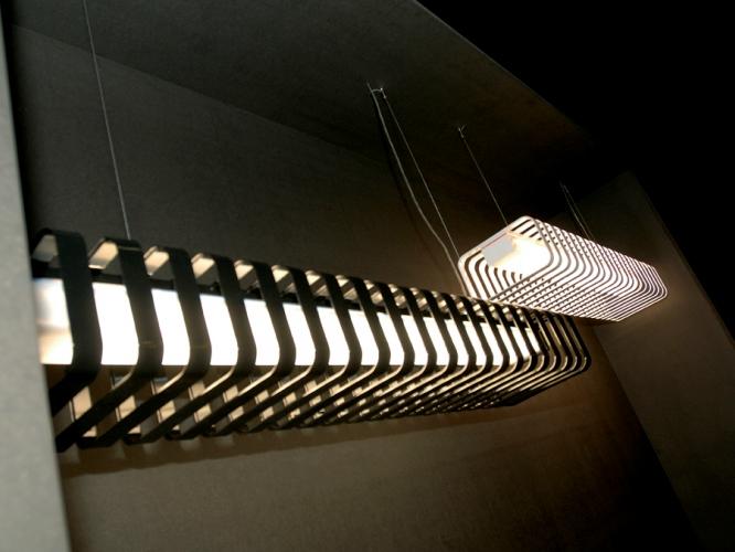 SPINE Aluminium pendant lamp