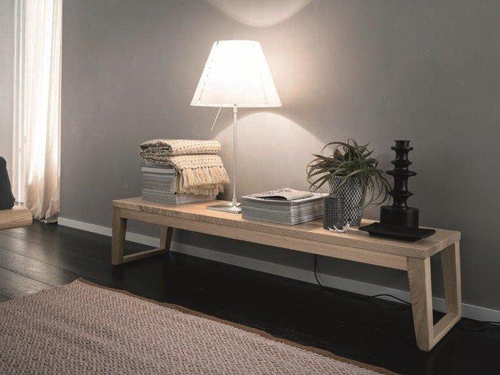 CLOVER Oak bench