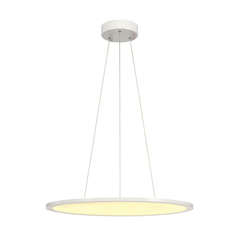 LED PANEL Metal pendant lamp in a contemporary style