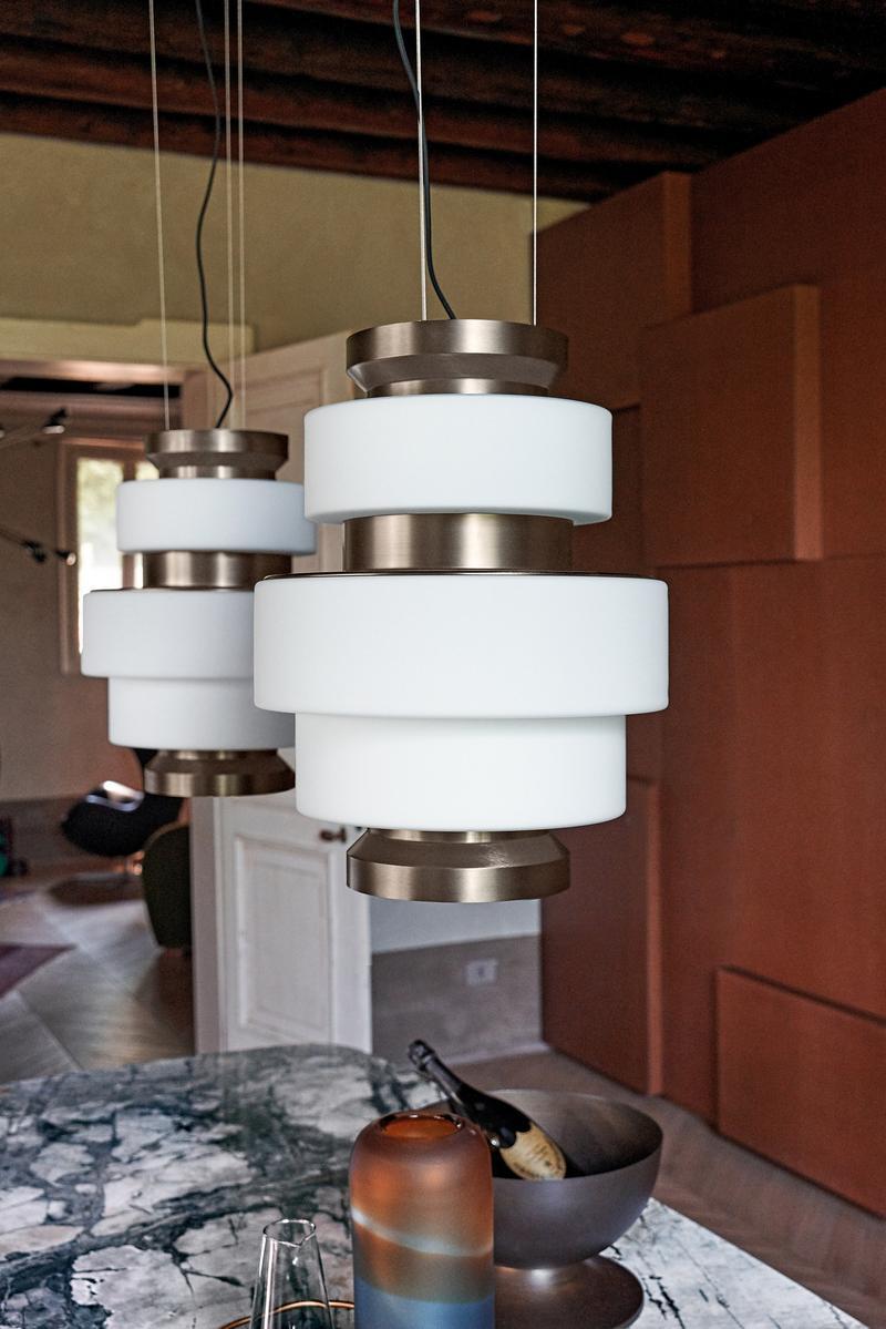 KÉPI Titanium pendant lamp