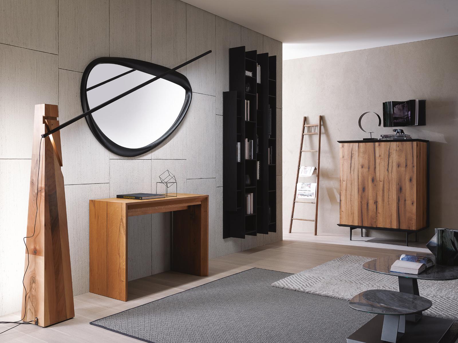 BYBLOS Wall-mounted modular bookcase