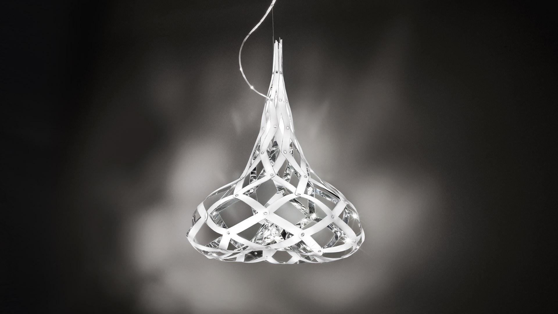 SUPER MORGANA Polycarbonate pendant lamp
