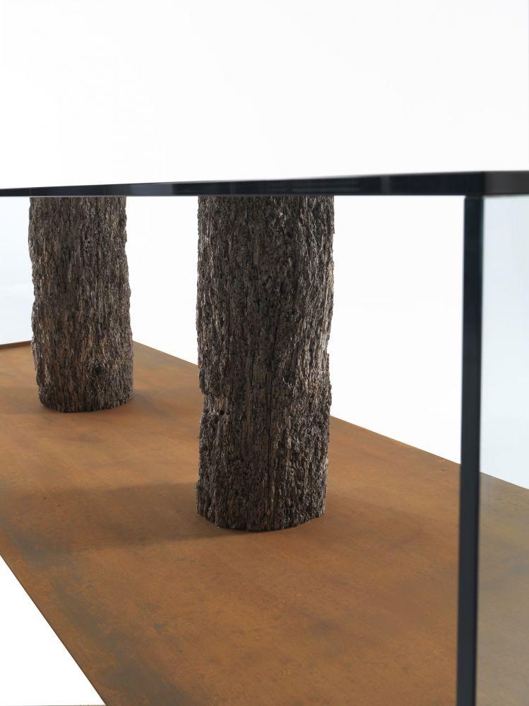 LAGUNA Rectangular veneer table