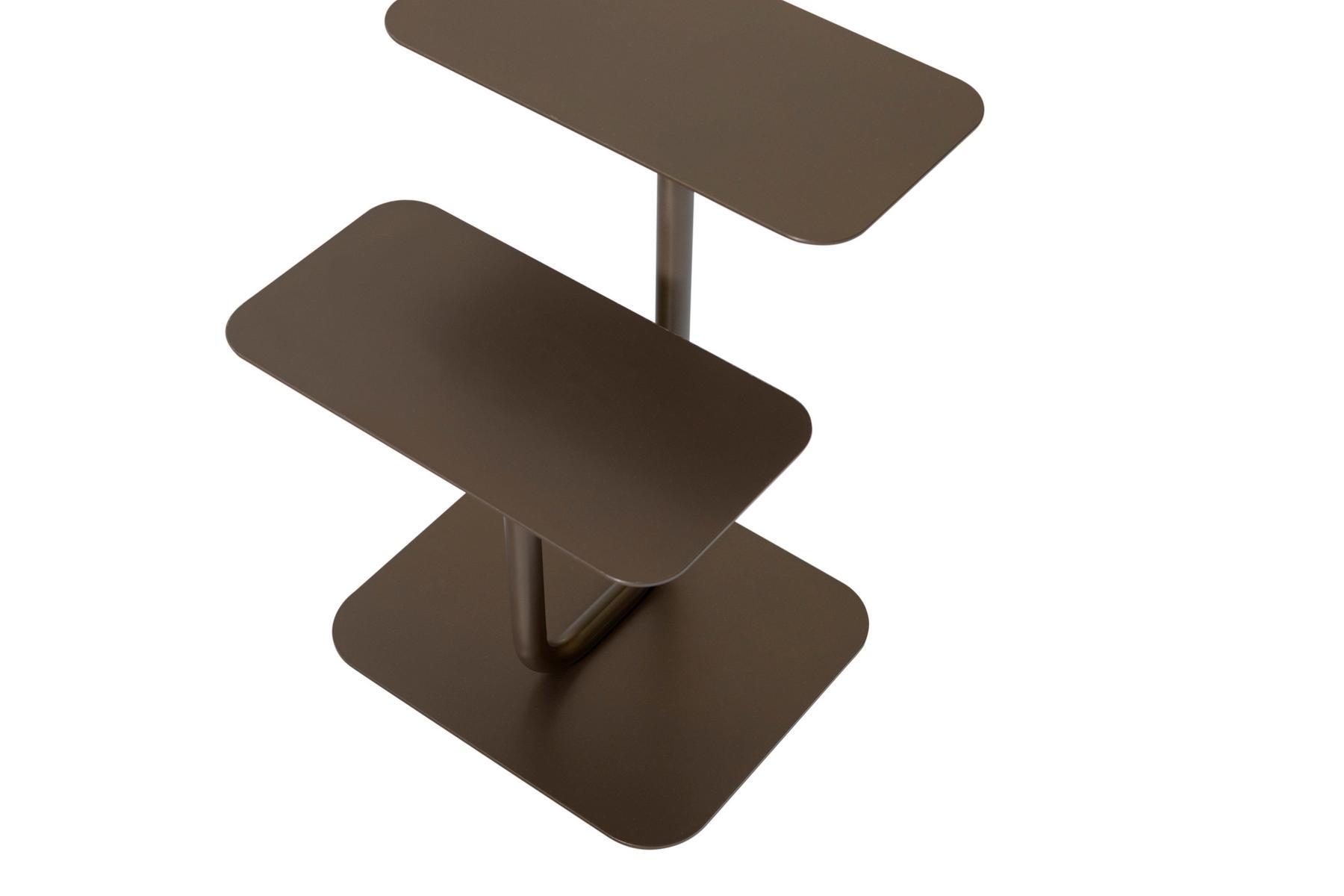 LEVELS Painted metal coffee table