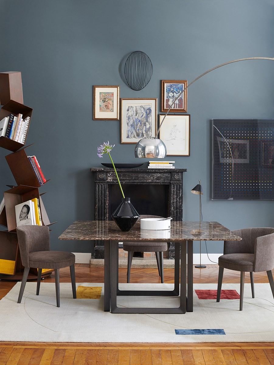 OPUS Square marble table