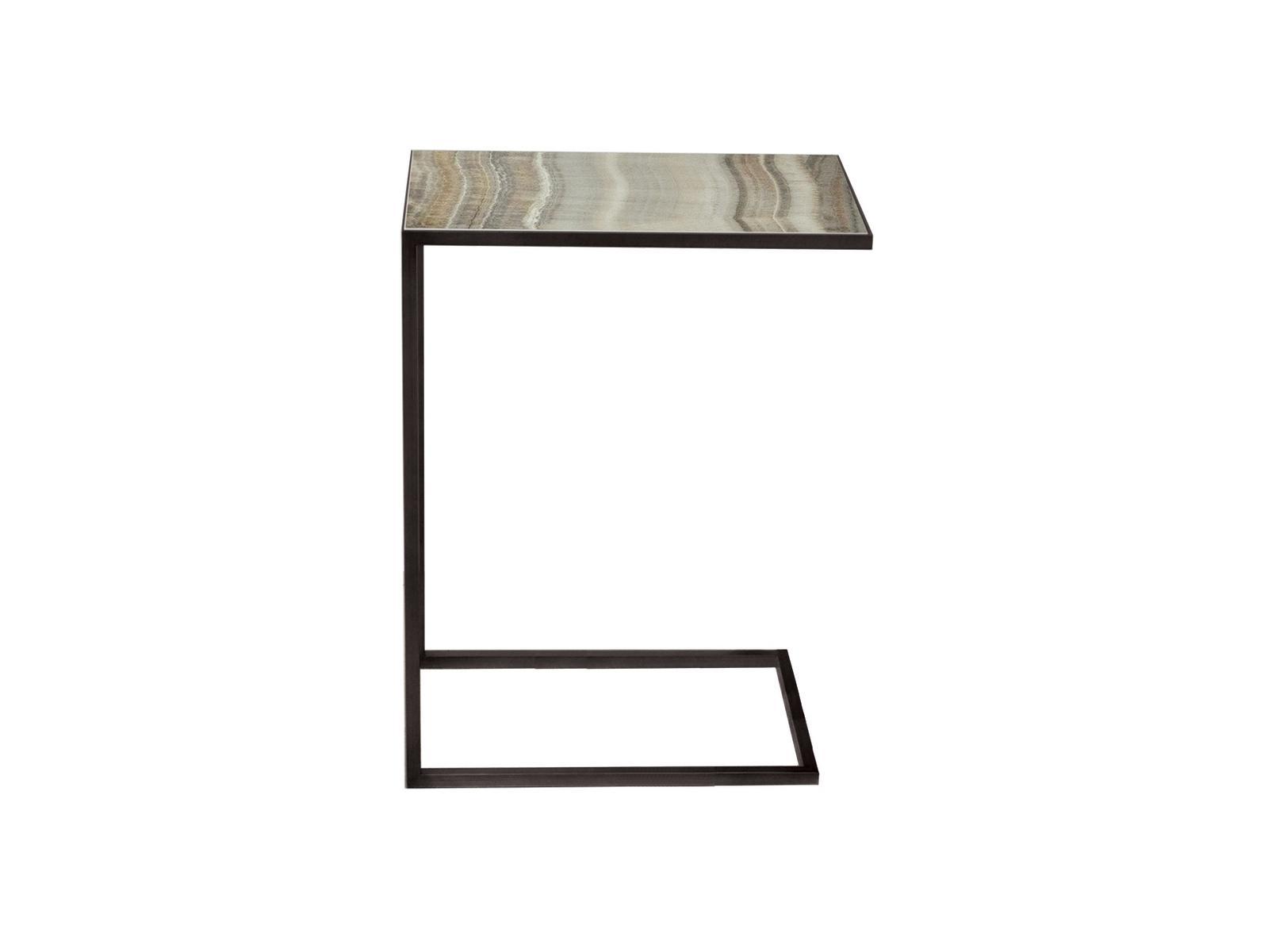 QUADRO Rectangular ceramic side table