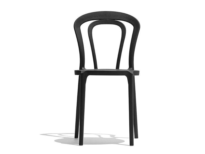 CAFFÉ Stackable open back polypropylene chair