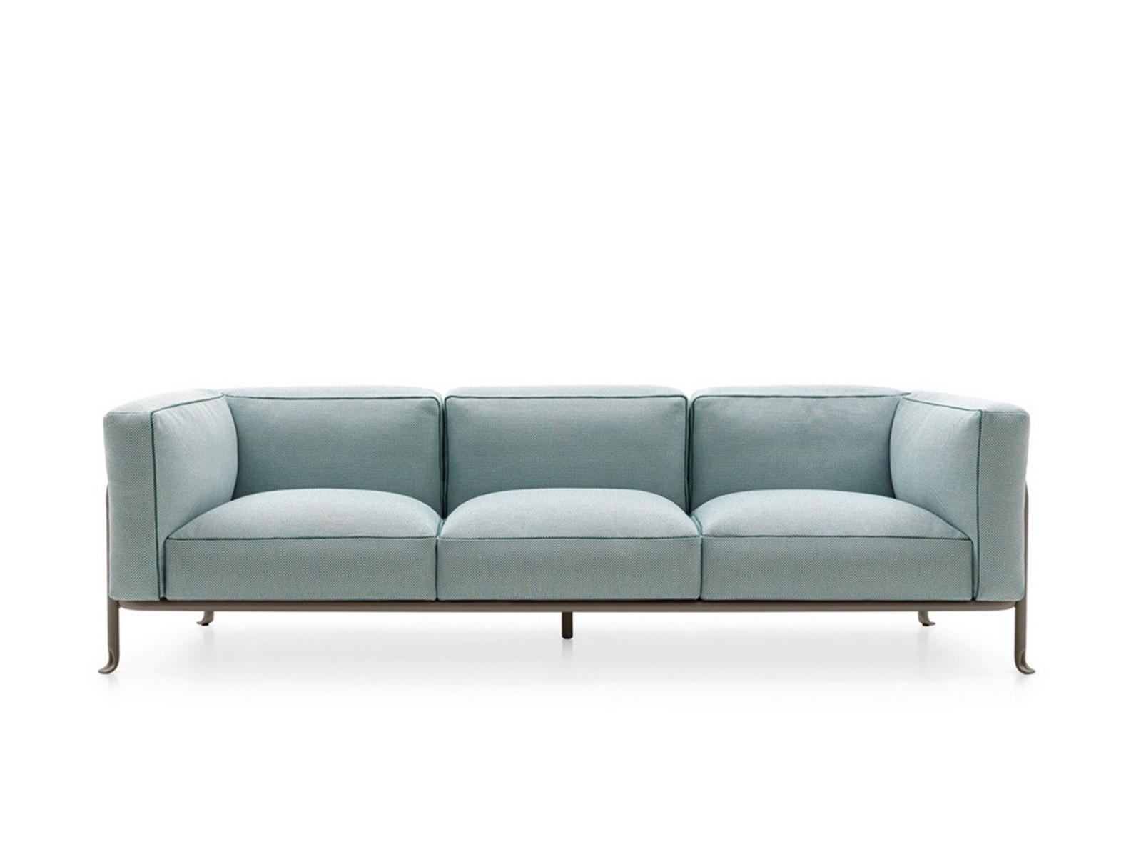 BOREA 3 seater fabric garden sofa