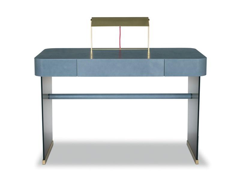 HAZEL Rectangular writing desk with drawers