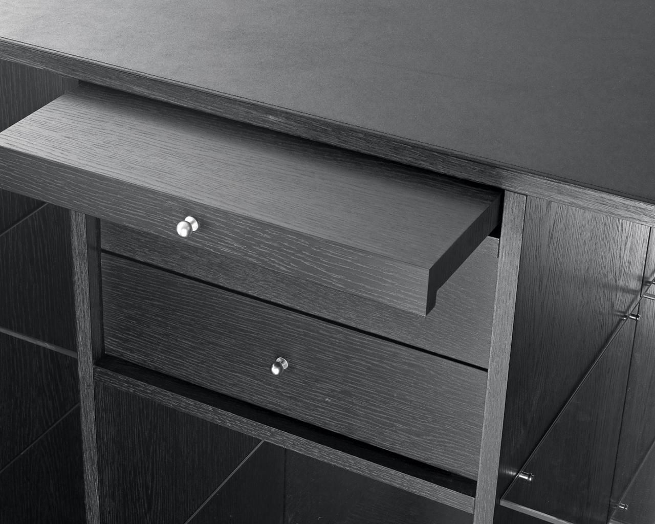 JULIA Nabuk sideboard in a luxury style with drawers