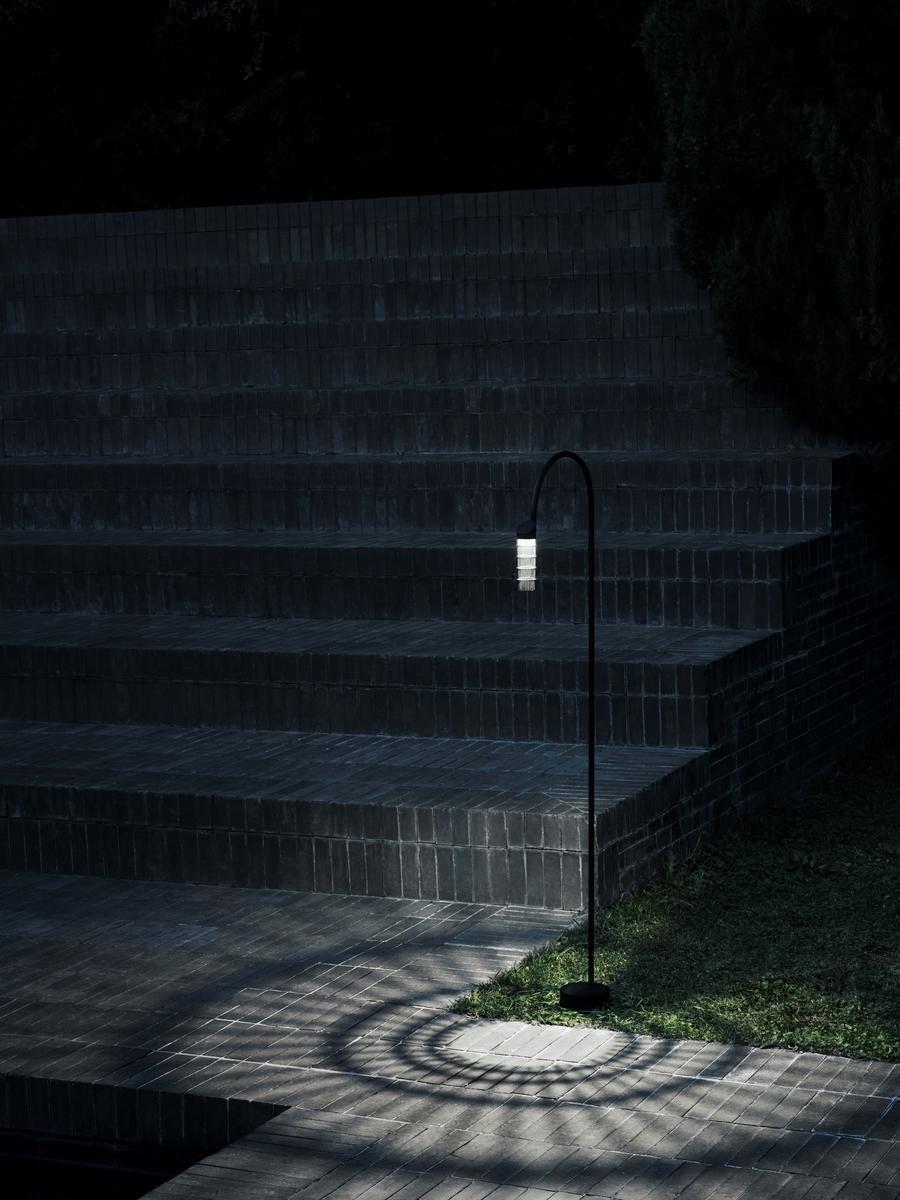 CAULE NEST LED stainless steel bollard light