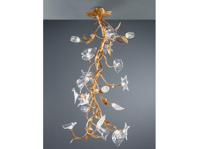 BOUQUET CT3199/19 Handmade bronze ceiling lamp