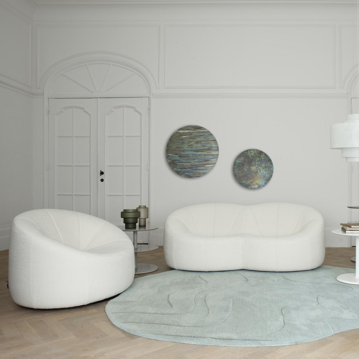 GAVRINIS 3 Solid-color handmade wool rug