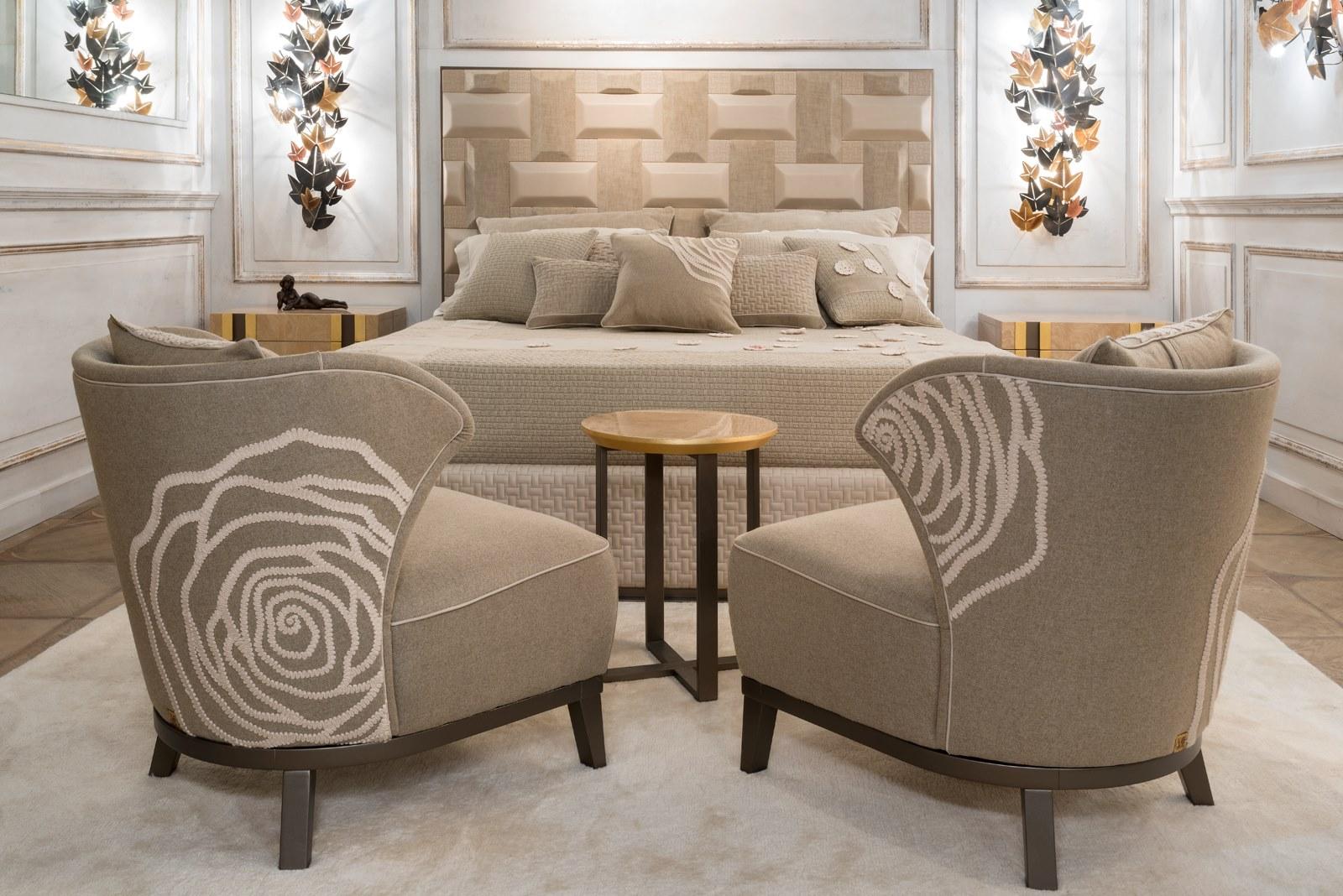 LA PARIGINA Wool easy chair