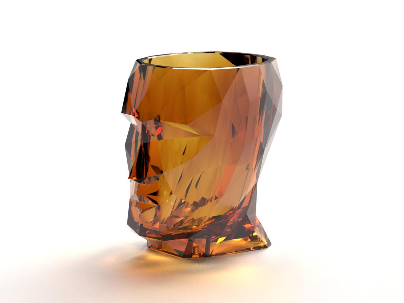 ADAN NANO GLOSSY Polycarbonate vase
