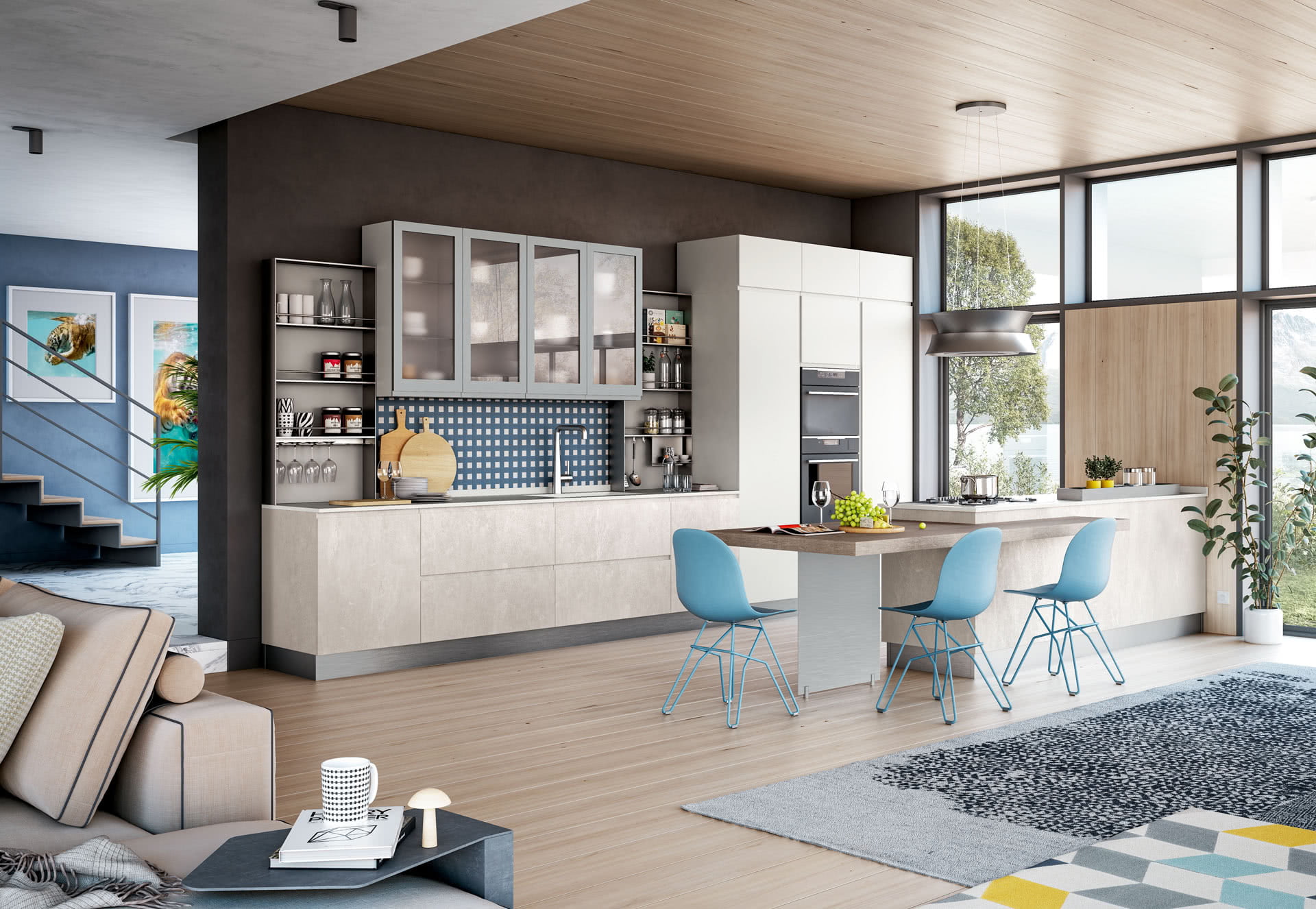 JEY FEEL Melamine kitchen
