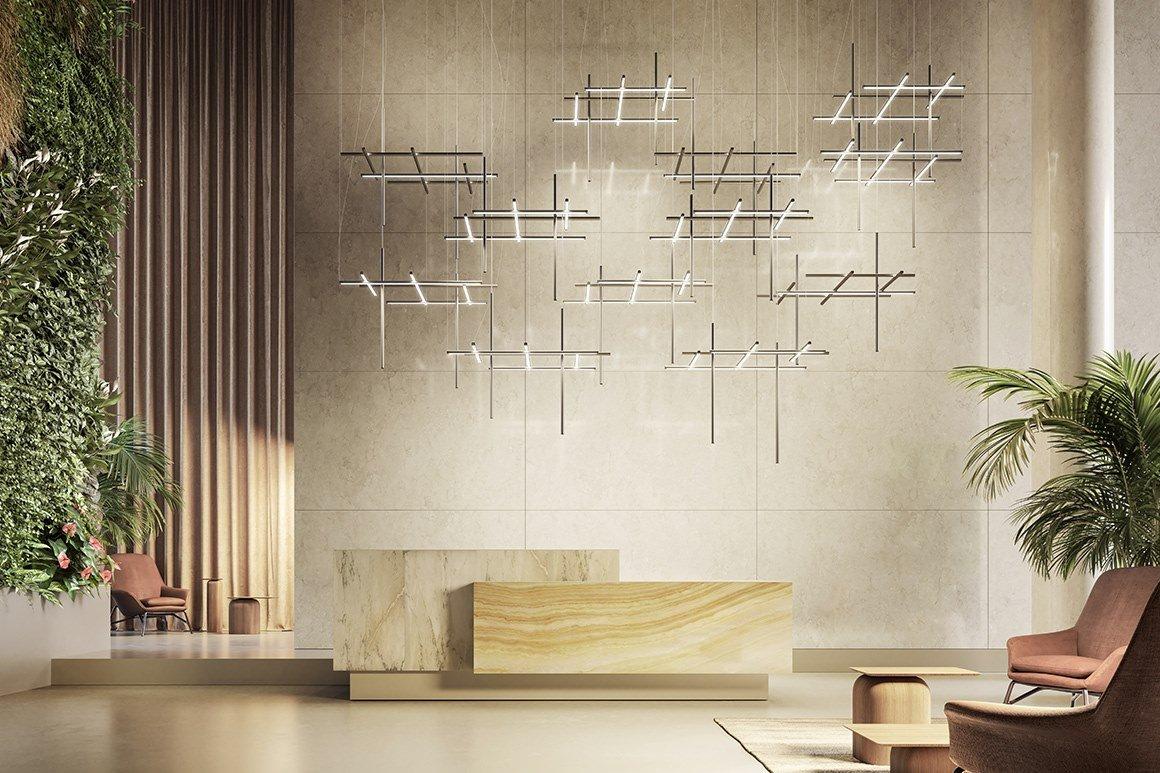 HILOW LED aluminium pendant lamp