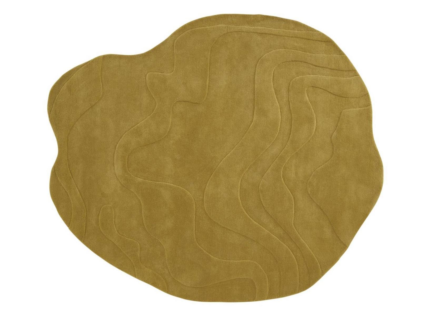 GAVRINIS 3 Solid-color handmade wool rug