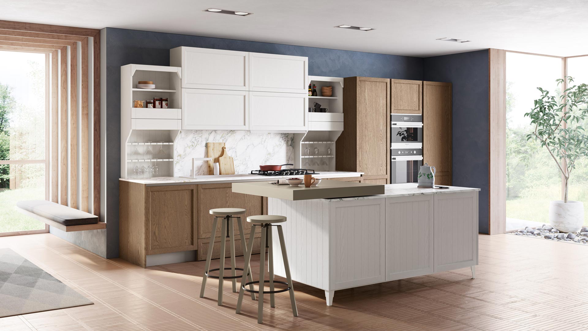 CONTEMPO Lacquered kitchen
