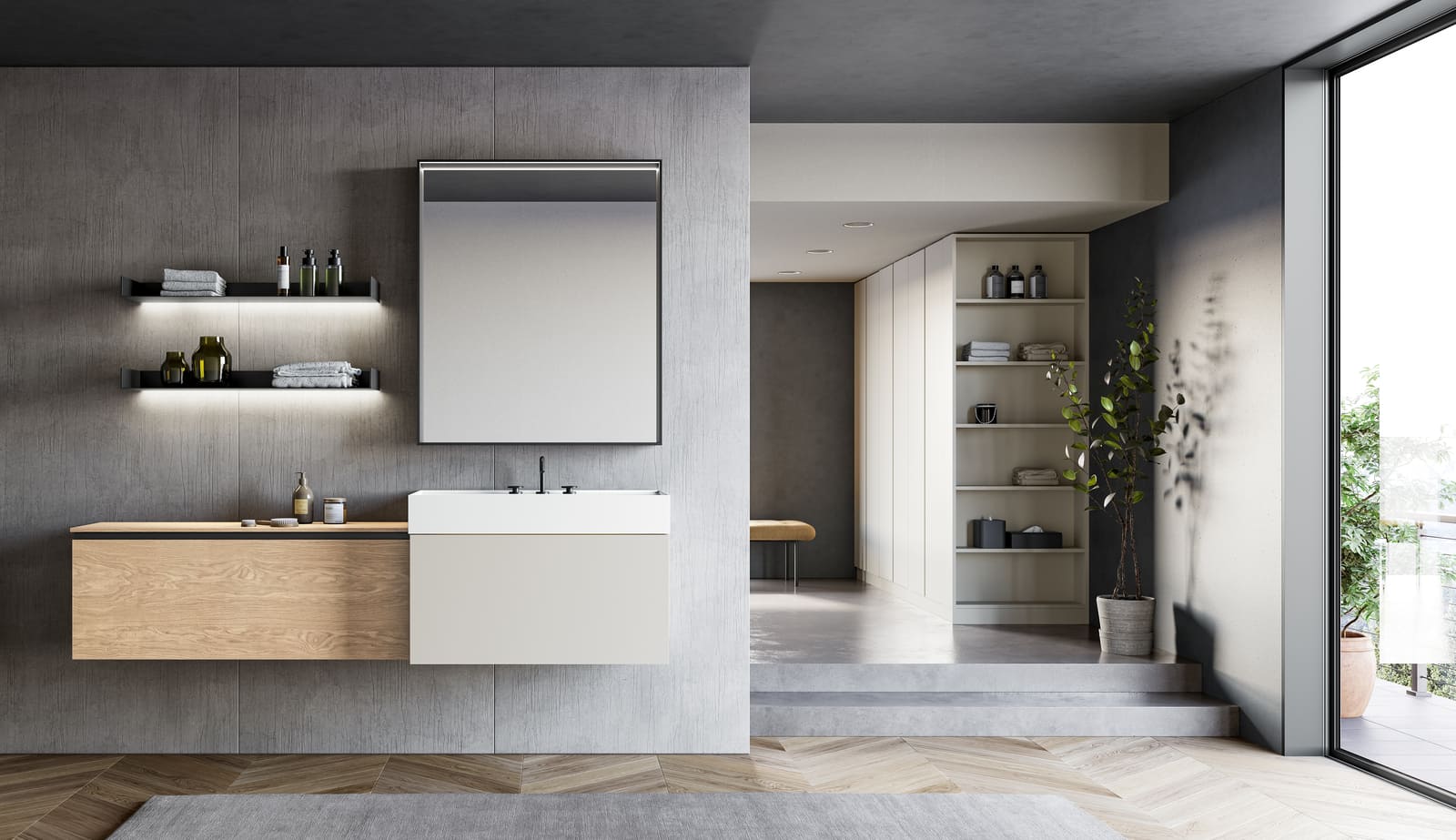 LAPIS Melamine bathroom