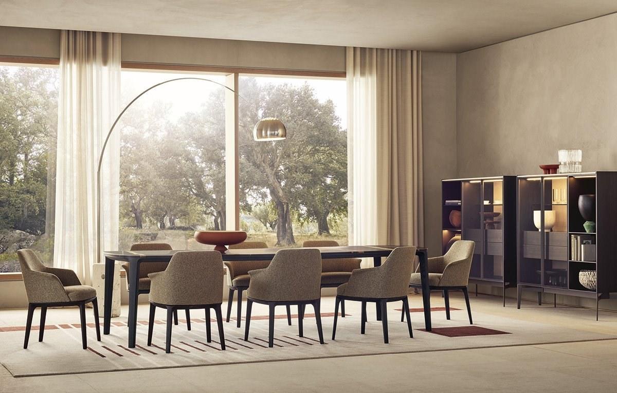 HENRY Rectangular marble table