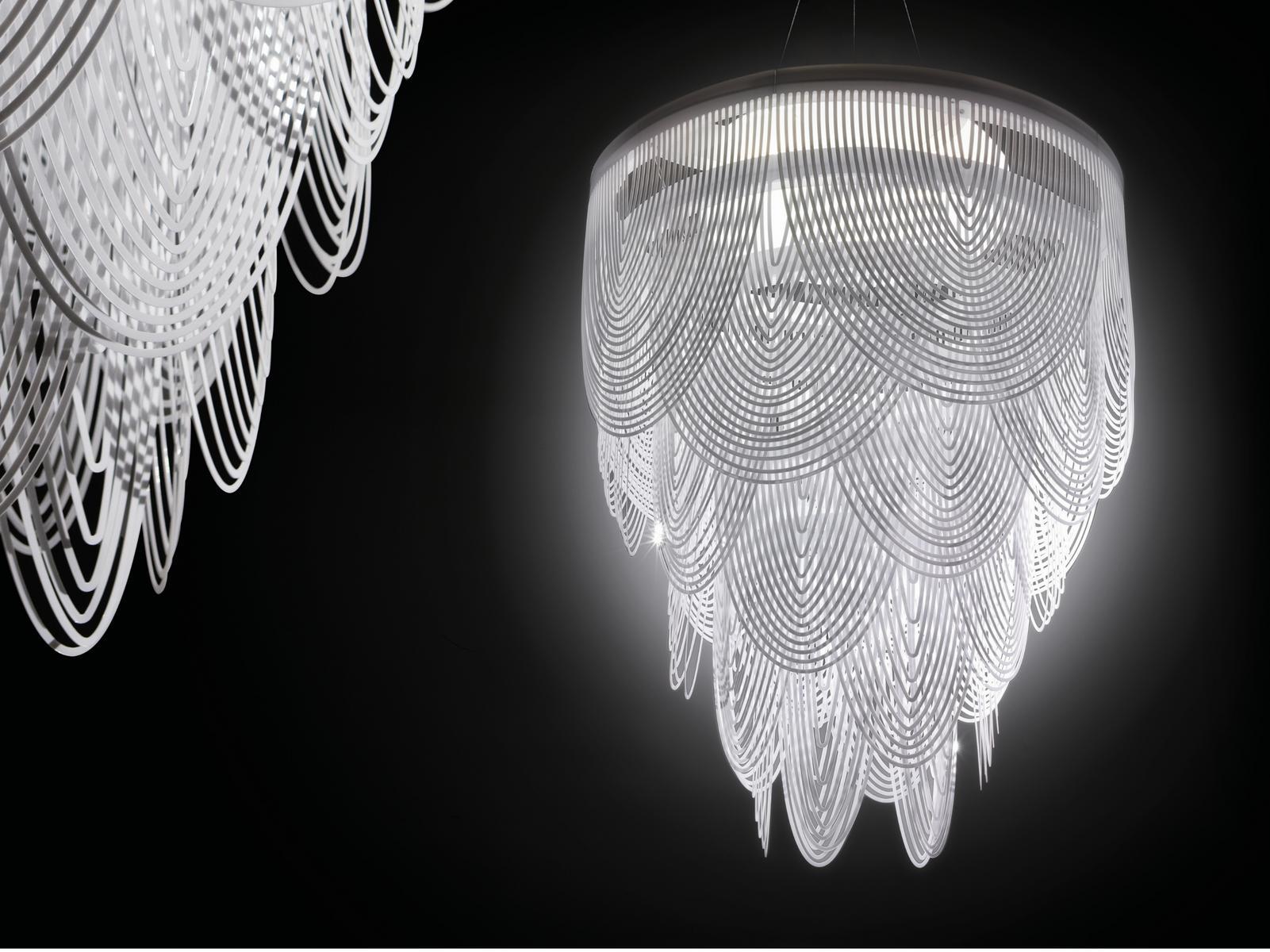 CEREMONY Opalflex® and Cristalflex® pendant lamp