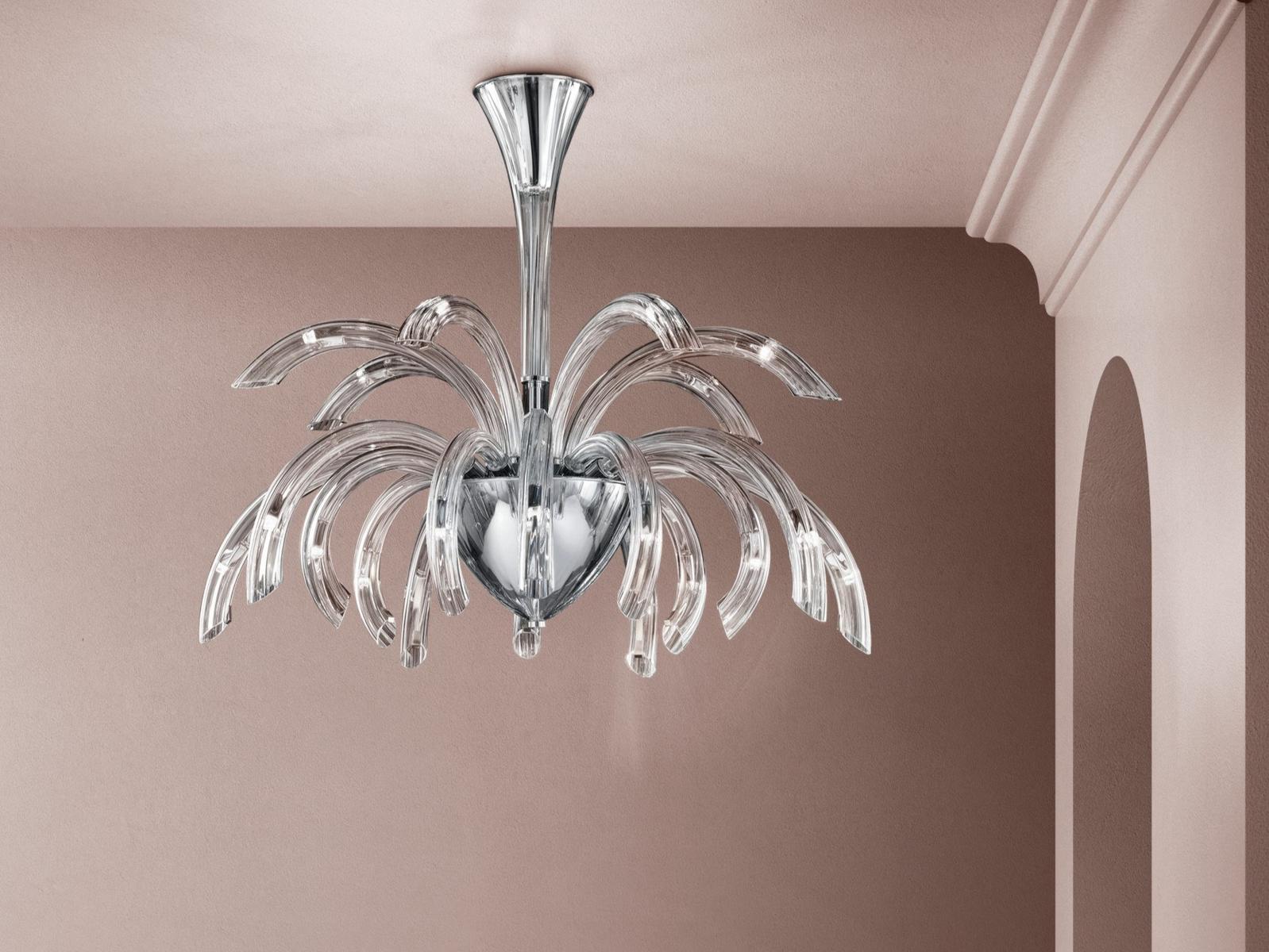 PHOENIX Glass chandelier