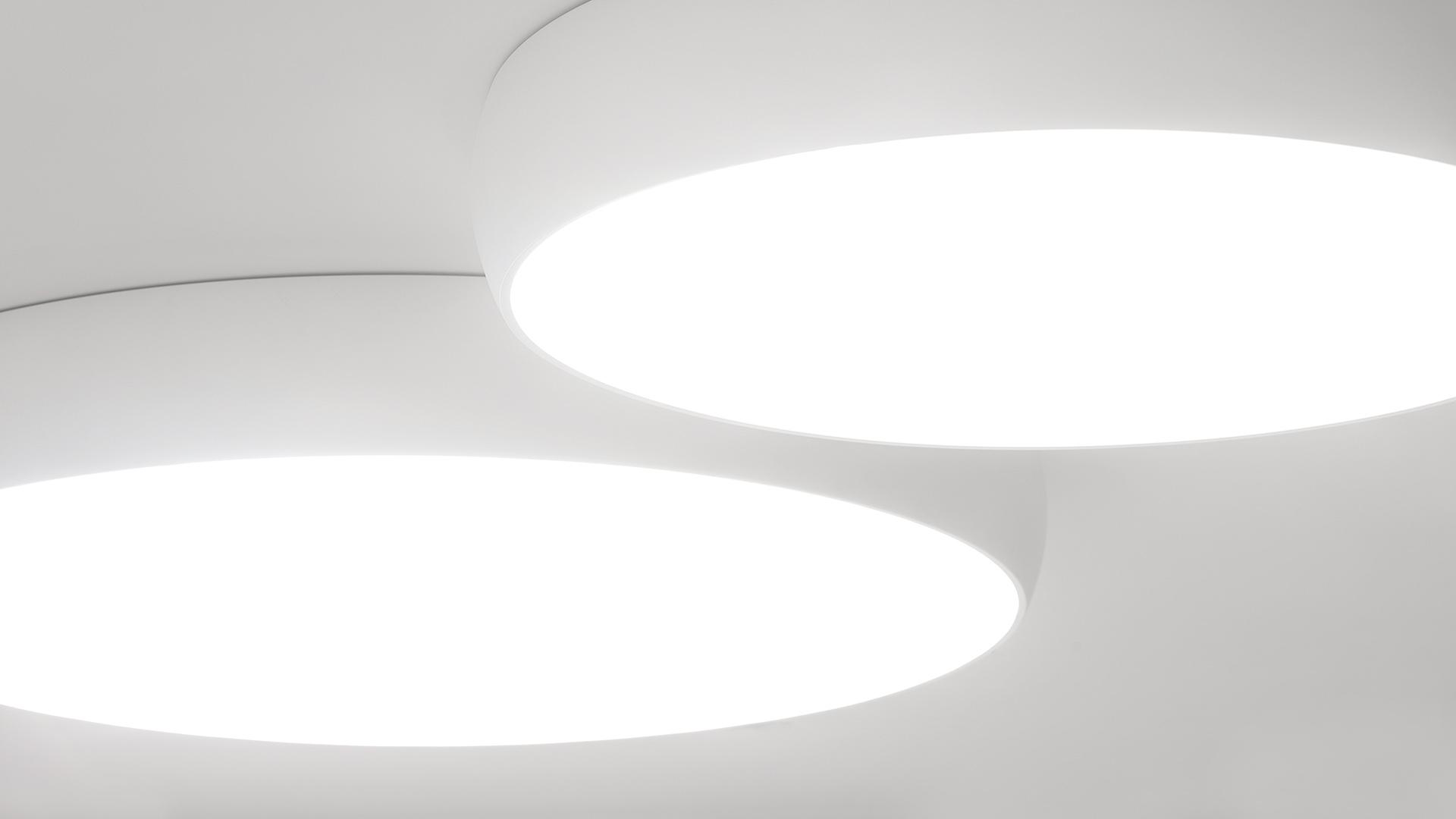 DRUM 70 LED ceiling lamp with dimmer