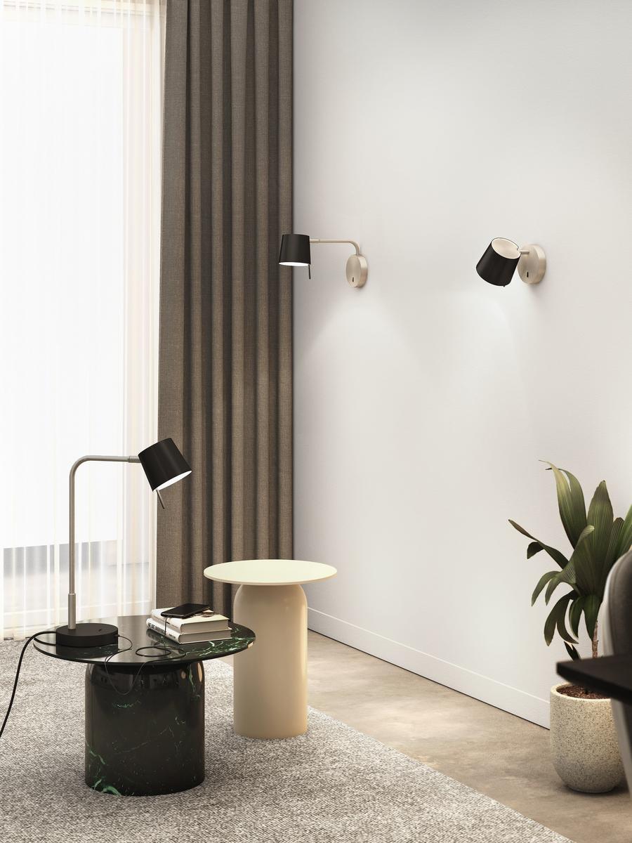 MIURA DESK USB LED adjustable zinc table lamp