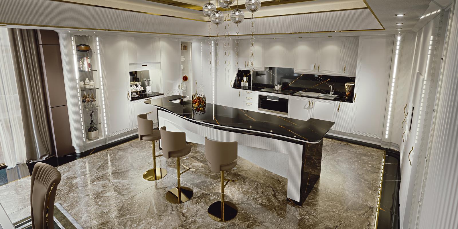 DIAMOND Lacquered kitchen
