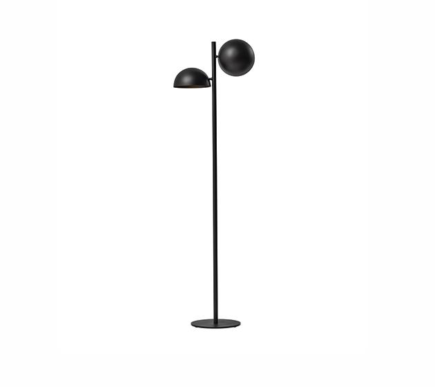 CHARLOTTE Direct light adjustable painted metal floor lamp