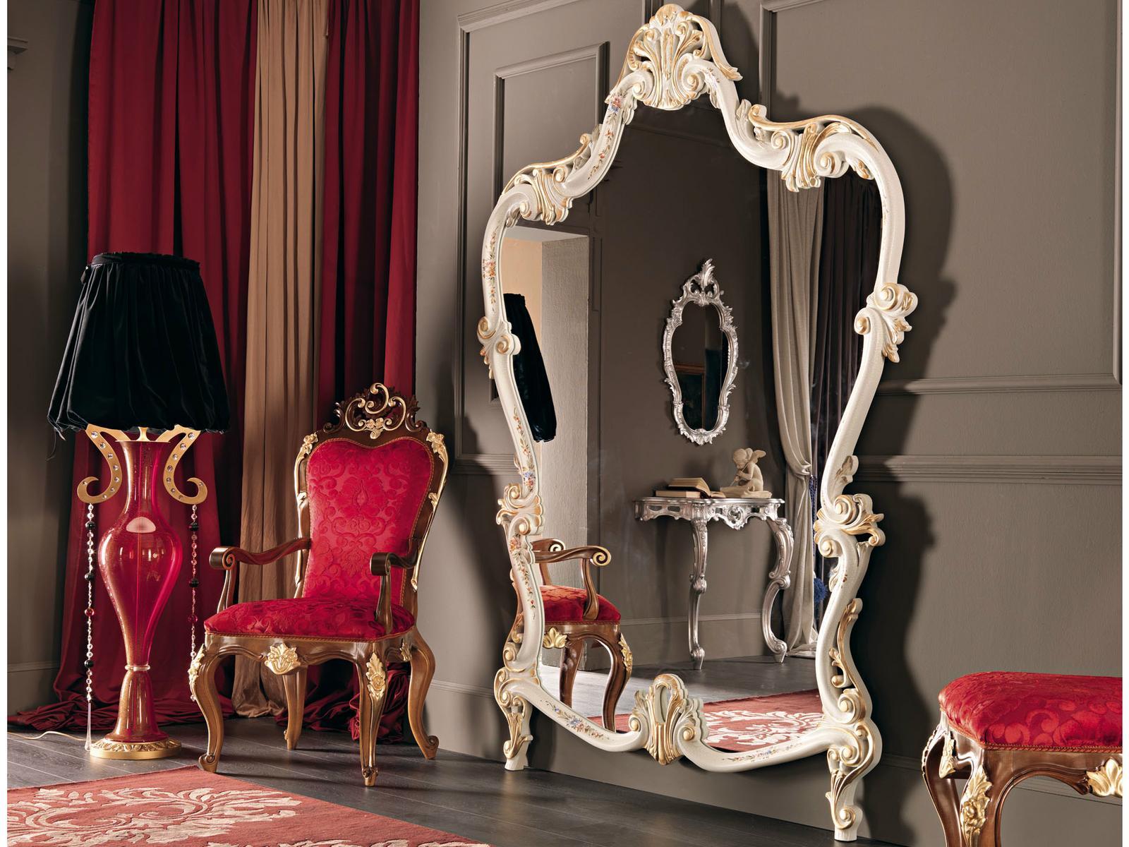 11624 Wall-mounted framed mirror